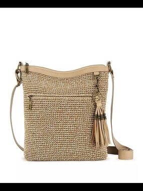 NWOT Le Sak Women's Lucia Crochet Med.Crossbody Bag MSRP $150
